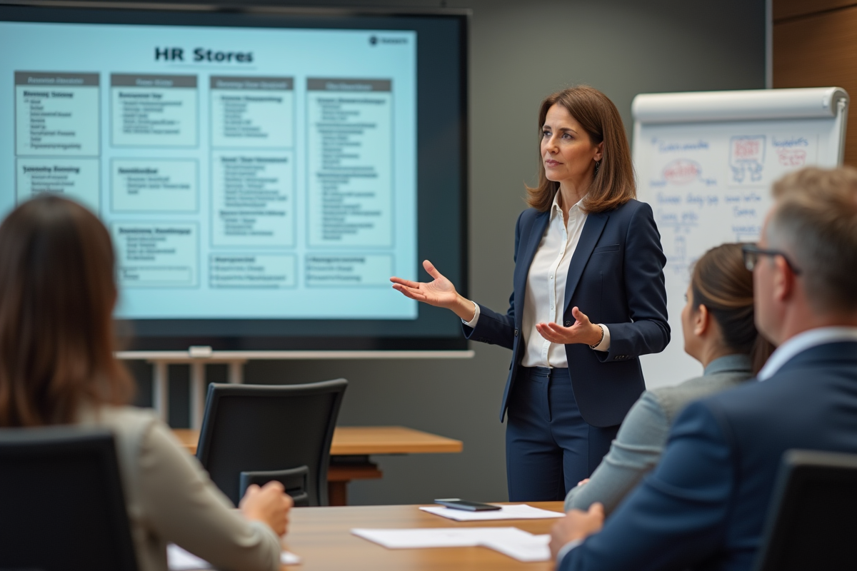 Manager en formation lors d